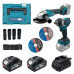 Акумуляторний набір інструментів PROFI-TEC Combo Set 2 POWERLine (DGA20BL, DTW500BL) (2×PT2050 (4.0 Аг), зарядний пристрій)