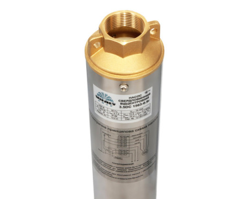Насос заглибний свердловинний відцентровий Vitals aqua 3.5DC 1563-0.9r