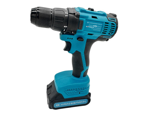 Шуруповерт акумуляторний KRAISSMANN 2102 ABS 20/2 (M-POWER series 20)