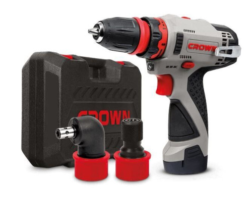 Аккумуляторный шуруповерт CROWN CT21072HQX-2 BMC