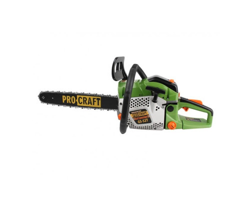 Бензопила Procraft GS-52T + Масло Procraft для цепи 1 л + Масло Procraft моторное 2-тактное 1 л