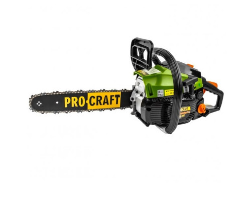 Бензопила ланцюгова PRO-CRAFT GS-58X (шина+ланцюг 40, шина+ланцюг 35) (Високообертова, однокільцева пила)