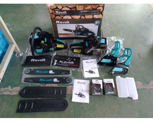 Пила бензинова ланцюгова Revolt GS4500H