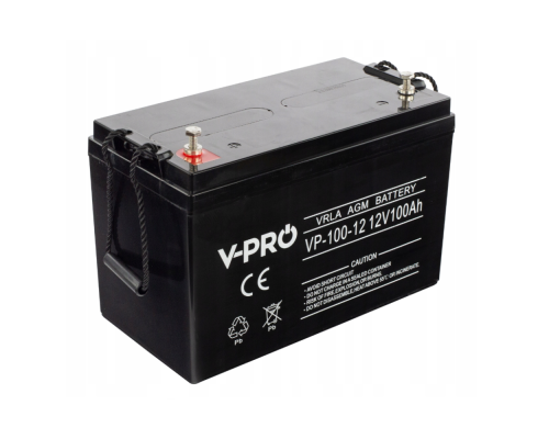 Акумулятор Volt Polska AGM VPRO 12V 100 Ah VRLA