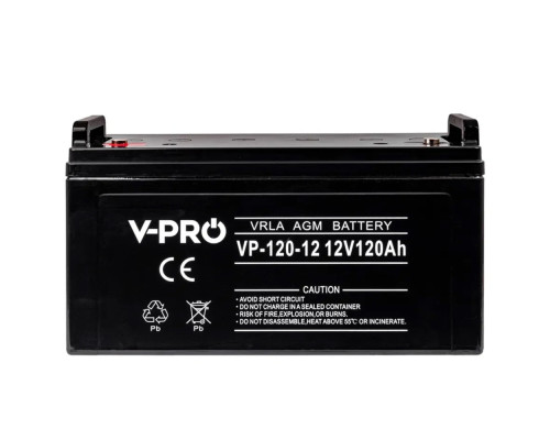 Акумулятор Volt Polska AGM VPRO 12V 120 Ah VRLA