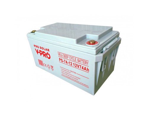 Акумулятор Volt Polska DEEP CYCLE VPRO SOLAR 12V 74 Ah VRLA