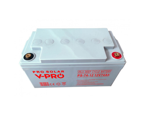 Акумулятор Volt Polska DEEP CYCLE VPRO SOLAR 12V 74 Ah VRLA