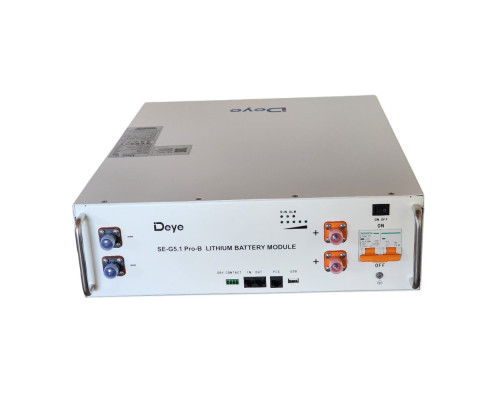 Акумуляторна батарея Deye SE-G5.1 Pro-B (LiFePO4 51,2V 100Ah 5,12kWh)