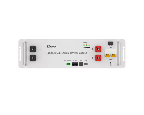 Акумуляторна батарея Deye SE-G5.1 Pro-B (LiFePO4 51,2V 100Ah 5,12kWh)