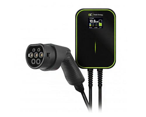 Зарядна станція для електромобілів Green Cell Wallbox EV PowerBox 22кВт