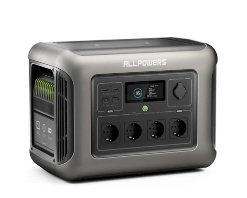 Портативна зарядна станція ALLPOWERS R1500 1800Вт LiFePO4