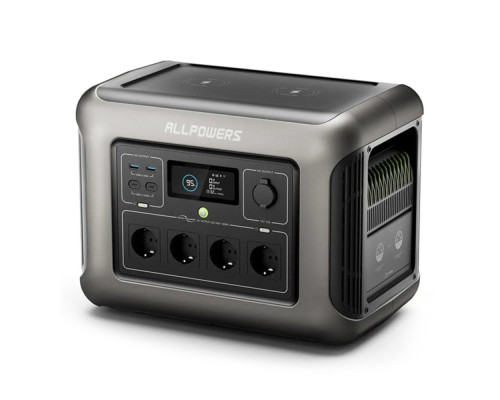 Портативна зарядна станція ALLPOWERS R1500 1800Вт LiFePO4