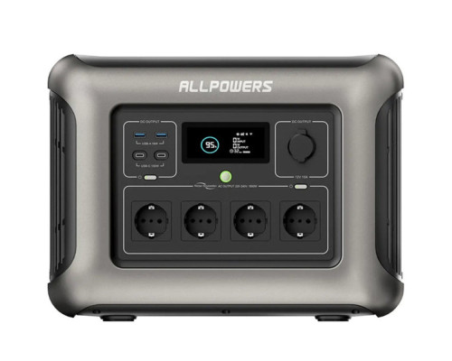 Портативна зарядна станція ALLPOWERS R1500 1800Вт LiFePO4