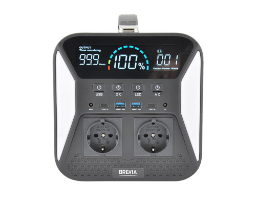Портативна зарядна станція Brevia 500W NCA