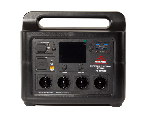Портативна зарядна станція Vitals Professional PS 1800qc
