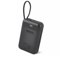 Повербанк (Power Bank) Brevia 20000mAh 22.5W Type-C+Lightning Cable, Li-Pol, LCD