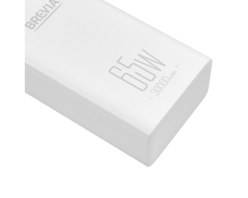 Повербанк (Power Bank) Brevia 30000mAh 65W Li-Pol, LCD